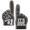 2 Pack Foam Finger #1, It&#x27;s Goin&#x27; Down, Sports Party Favors, Outdoor Essentials, Black (17.5 in)